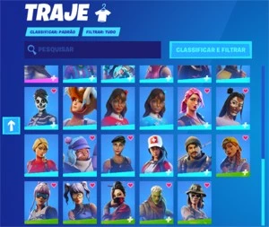 Conta de Fortnite Com muitas Skins e picaretas Raras.