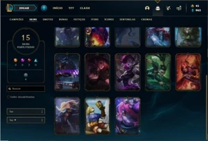 Conta Bronze 4 com 50 Champs e 15 Skins (Criada em 2013) - League of Legends LOL