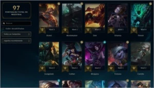 Conta Platina 1 - League of Legends LOL