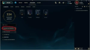 Conta borda Diamante (Plat V no momento) - League of Legends LOL