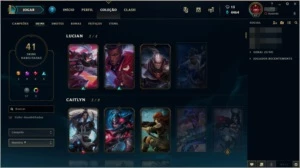 Conta borda Diamante (Plat V no momento) - League of Legends LOL
