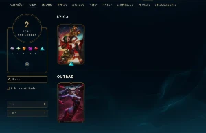 Conta League of legends Smurf, 86 de winrate. LOL