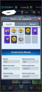 Clash Royale arena 15 com 16 lendárias - Albion Online