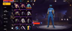 Conta de Free Fire Rara Com várias parcerias
