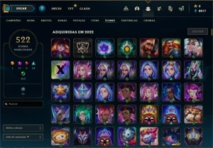 Conta lol 607 skins - League of Legends