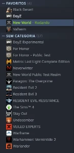 Conta New World 2 Chars level 60 + Jogos da conta STEAM