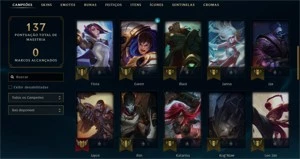 Conta League of Legends - Barata - Ótimas SKINS LOL