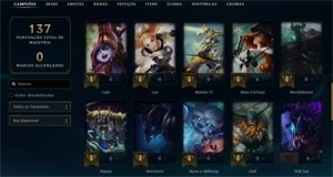 Conta League of Legends - Barata - Ótimas SKINS LOL