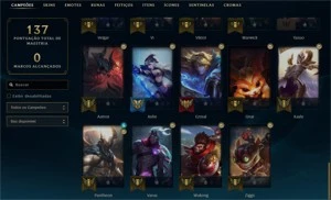 Conta League of Legends - Barata - Ótimas SKINS LOL