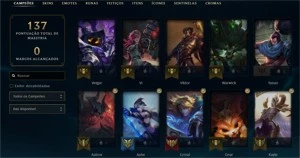 Conta League of Legends - Barata - Ótimas SKINS LOL