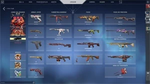 CONTA ACESSO FULL | VARIÁVEIS SKINS | DIAMANTE 1 | 390 REAIS - Valorant