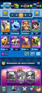 Conta Clash Royale