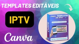 73 Templates de IPTV Animado editável no Canvas - Outros