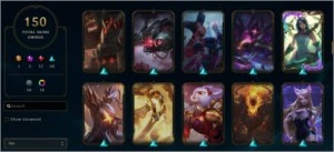 Conta LOL - 150 Skins - 13 Campeões faltantes - League of Legends