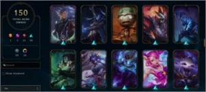 Conta LOL - 150 Skins - 13 Campeões faltantes - League of Legends