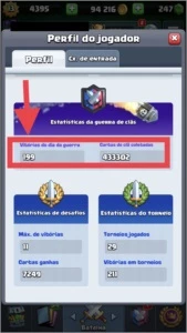 Conta Clash Royale nv 13 - 200 vitórias em guerra