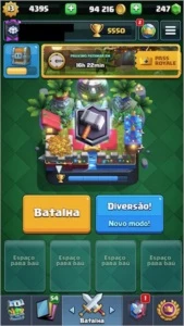 Conta Clash Royale nv 13 - 200 vitórias em guerra