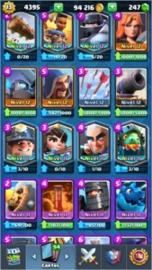Conta Clash Royale nv 13 - 200 vitórias em guerra