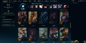 Conta Mestre - Full Acesso - League of Legends LOL