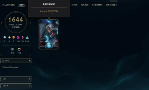 1644 Skins, Pax Sivir, Lvl 361 - Conta De League Of Legends LOL