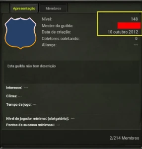 GUILDA NÍVEL 148 SERVIDOR CROCABULIA - Dofus