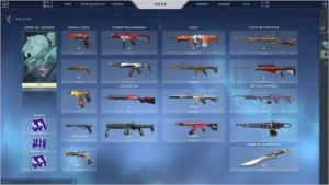 CONTA VALORANT +DE 435 EM SKIN/PLATINA 3 ATO 3/PRONTA P/ MD5