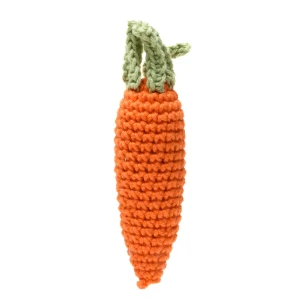 Cenoura pequena em amigurumi - Artesanato e Personalizados