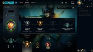 CONTA OURO - League of Legends LOL