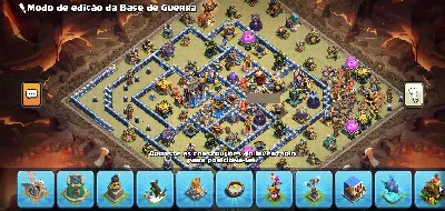 CENTRO DE VILA 18 - Clash of Clans