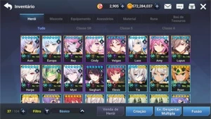 Conta Grand Chase Mobile Mid Game - Others