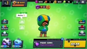 CONTA BRAWL STARS 16K | 31 BRAWLERS |