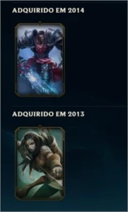 Conta lol platina 42 champs e 17 skins com email - League of Legends