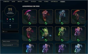 Conta D4(65%) 311 skins, All Champions - League of Legends LOL