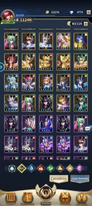 Conta Saint Seiya Lendas da Justiça - Saint Seiya Awakening SSA