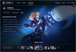 Conta LOL GOLD 2 100 campeões e muitas skins - League of Legends