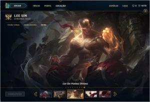 Conta LOL GOLD 2 100 campeões e muitas skins - League of Legends