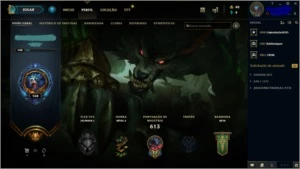 Conta League of Legends