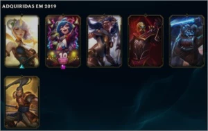 SMURF - Lv 34, 7 Skins, 23 Campeões, 3804 Essência Laranja - League of Legends LOL