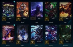 SMURF - Lv 34, 7 Skins, 23 Campeões, 3804 Essência Laranja - League of Legends LOL
