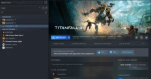 Conta Steam Battlefild 1-V + Titanfall 2