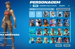 Conta De Fortnite, Renegade Raider + Picareta + Exclusivos