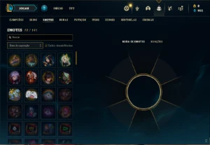 Conta Unranked com 30 Champs e 3 Skins + 2 Fragmentos - League of Legends LOL