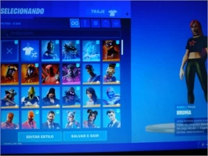Conta fortnite +165 skins