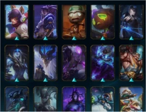 Conta LoL - Edição de Colecionador / Prestige Collection - League of Legends