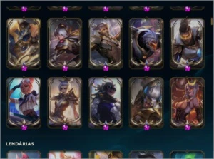 Conta LoL - Edição de Colecionador / Prestige Collection - League of Legends