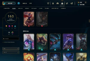 Conta Lol Com Todos Os Campeões, Valor Negociavel - League of Legends
