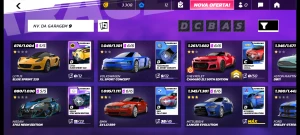 Conta de Asphalt 9 com 23 ou 22 carros, via Facebook! - Outros