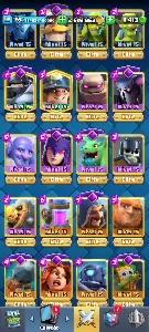 Conta Clash Royale nv 65