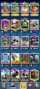Conta Clash Royale nv 65