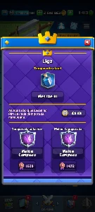 Conta Clash Royale nv 65